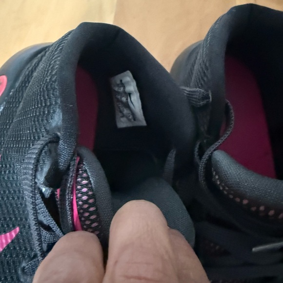 Black and Pink Nike Sneakers - Picture 7 of 10